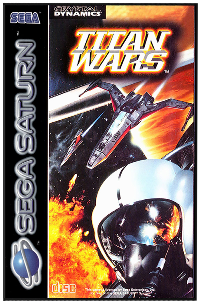 Titan Wars box art for Sega Saturn